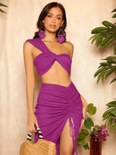 Conjunto Saia e Top Bijouxss - Ref: