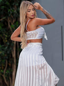 Bijouxss Moda Feminina CONJUNTO SAIA LONGA HELLOA - Ref: